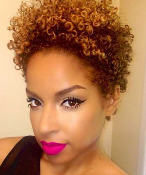 Short Curly Afro Hairstyles-15