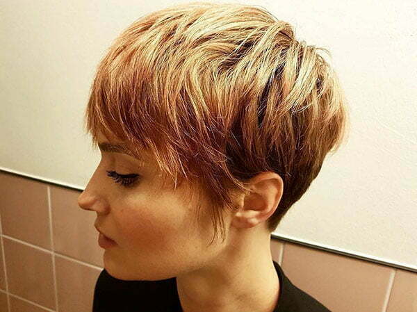 Images Of Short Haircuts With Bangs