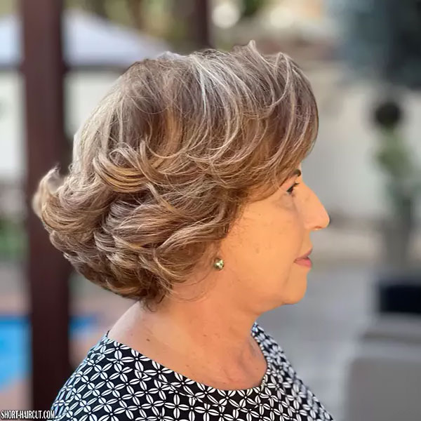 Short Haircuts Curly Hair Over 50