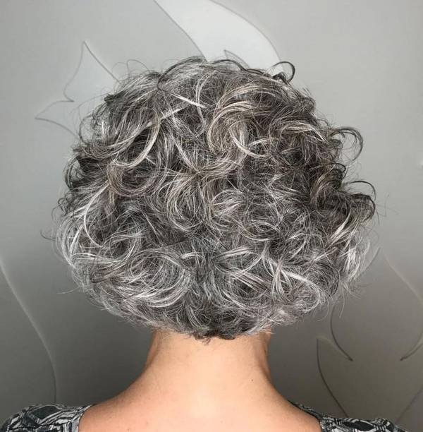 Short Hairstyles For Curly Hair Over 50