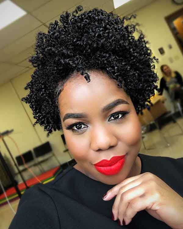 Cute Short Natural Haircuts For Black Females