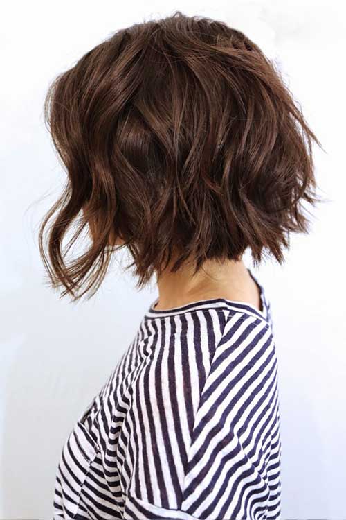 Short Bob Hairstyles For Thick Wavy Hair