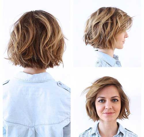 Layered Bobs for Wavy Hairstyles