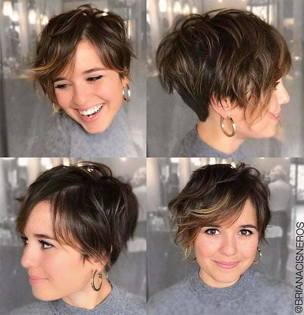 short and wavy hairstyles