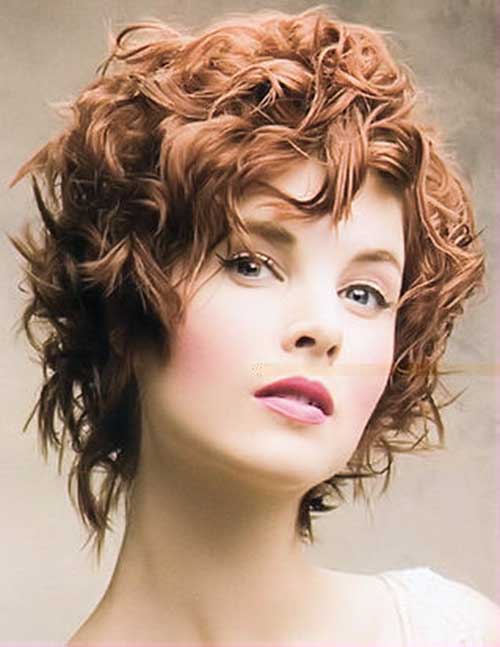 Short Ginger Curly Hair Perms Ideas