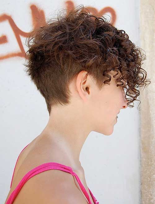 Short Under Haircuts For Curly Frizzy Hair